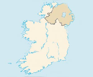 Map of Ireland Image
